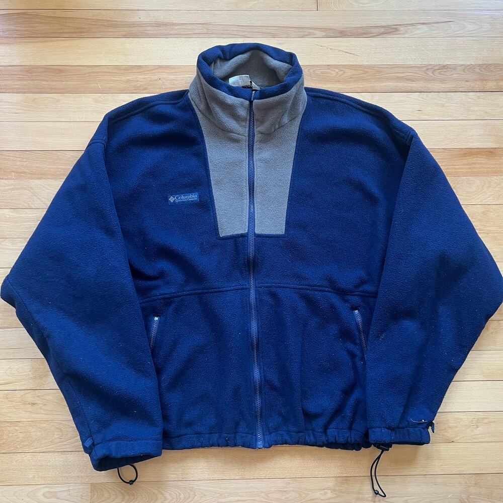 Columbia Sportswear Vintage Fleece Pullover Jacket Full Zip